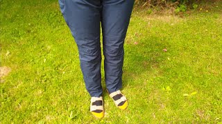 Testing and review the Regatta RWW357L Highton waterproof womens trousers Isotex 10000 Stretch [upl. by Alwyn]