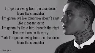 Loic Nottet  Chandelier Lyrics [upl. by Vtehsta961]