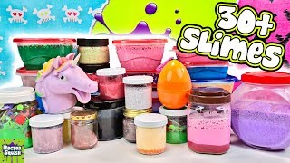 Mixing HUGE Slime Smoothie 30 Satisfying Slimes [upl. by Ciaphus]