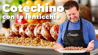 COTECHINO CON LENTICCHIE  Immancabile a Capodanno [upl. by Diehl]