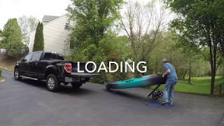 Old Town AutoPilot 120 Kayak Loading and Unloading EASY [upl. by Hwang]