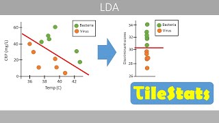 Linear discriminant analysis LDA  simply explained [upl. by Nimajnab]