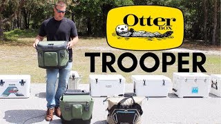 OtterBox Trooper 20 amp Trooper 30 Vs Engel HD Ice Retention Test [upl. by Ulric]