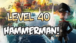 Boom Beach  How to Beat Hammermans HQ Level 40 TutorialGuide [upl. by Matheny]