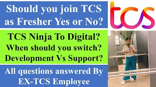 Advantages and Disadvantages of joining TCS as a fresher TCS Ninja to Digital aishwaryanarnaware [upl. by Osmo334]