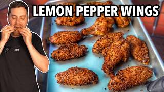 Lemon Pepper Chicken Wings Using Homemade Lemon Pepper Seasoning [upl. by Pammy169]