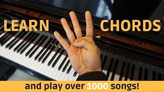 Learn 4 Easy Chords to Quickly Play Thousands of Songs [upl. by Sivel92]