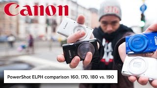 Canon PowerShot ELPH 160 170 IS 180 vs 190 IS  Pocketcamera vs iPhone [upl. by Guerin]