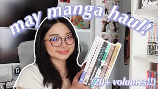 may manga haul 20 volumes [upl. by Edroi979]