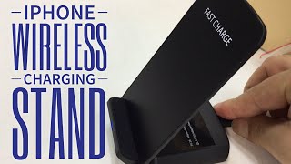 10W Fast Wireless Charging Pad Stand Review [upl. by Dubois]