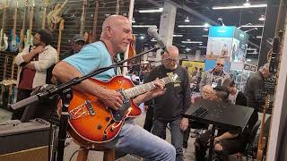 All the things youre  Larry Carlton at NAMM 2024 [upl. by Sherri92]