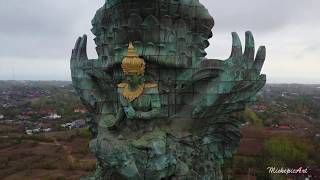 GARUDA WISNU KENCANA STATUE GWK Bali Indonesia It designed to be the Indonesia’s TALLEST statue [upl. by Saval372]