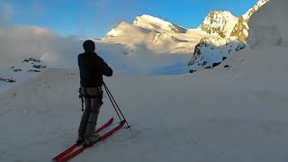 Strahlhorn 4190 M  Besteigung 2009  Skitour  Walliser Alpen 🇨🇭 [upl. by Pansir]