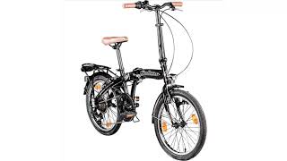 Galano 20 Zoll Parklane Klapprad Faltrad Klappfahrrad Urban Bike [upl. by Loziram556]