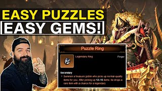 EASY PUZZLE RINGS  EASY GEMS SEASON 25 GUIDE DIABLO 3 PATCH BUILD 272 REAPER OF SOULS [upl. by Biebel]