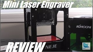 REVIEW NEJE DK8KZ Mini Laser Engraver 1000mW High Speed [upl. by Kieger176]