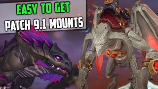 Easy to Get 91 Chains of Domination Mounts and How to Get Them  Shadowlands WoW [upl. by Dowzall]