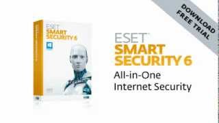 ESET Smart Security 6 Allinone Internet security solution [upl. by Haneeja]