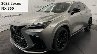 2022 Lexus NX 350  AWD  FSport Series 2 [upl. by Esahc]