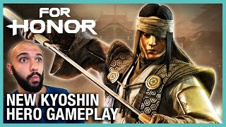 For Honor – New Kyoshin Hero Gameplay  Ubisoft NA [upl. by Percy657]