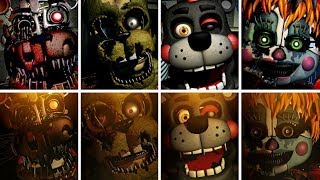 FNAF 6  All Jumpscares Freddy Fazbear Pizzeria [upl. by Aralc]