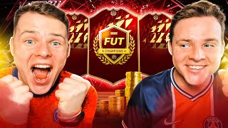 ENCORE 💪 ON OUVRE NOS RÉCOMPENSES FUT CHAMPIONS  LE RÉSUMÉ FIFA 22 Ultimate Team avec 0€ 28 [upl. by Aicileb561]