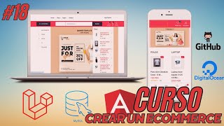 Curso ecommerce FULLSTACK con LARAVEL Y ANGULAR 18 [upl. by Hedgcock]