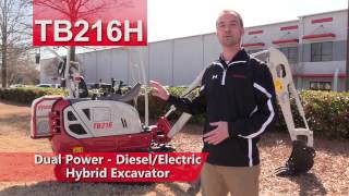 Takeuchi TB216H Walkaround [upl. by Arria]