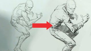 How to Draw Clothing folds and creases [upl. by Egduj]