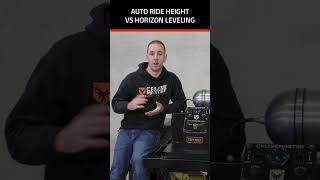 Air Suspension Auto Ride Height vs Horizon Levelling [upl. by Arakat]