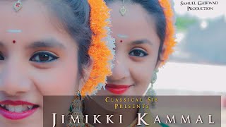 Jimikki Kammal Dance  Bharatanatyam dance choreography  Latest Dance Video 2018  Karishma amp Purva [upl. by Icats]