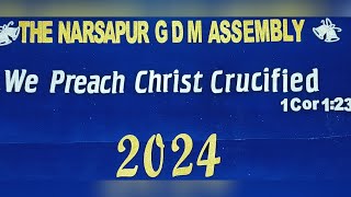 The Narsapur GDM Assembly Sunday Worship Live on 13102024 [upl. by Osgood]