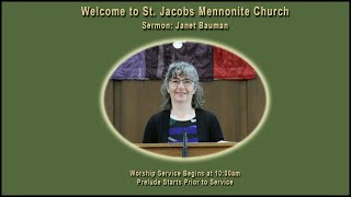 St Jacobs Mennonite Church  March 31 2024  Worship Service [upl. by Janella]