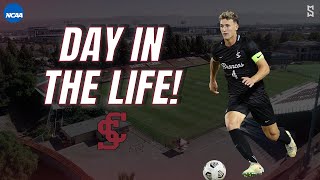 A Day In The Life Of A Division 1 Soccer Player  Santa Clara [upl. by Ynehteb]