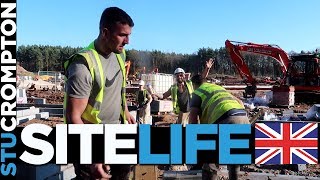 A Bricklayers Life On Site Bricklaying vlog UK [upl. by Arda]