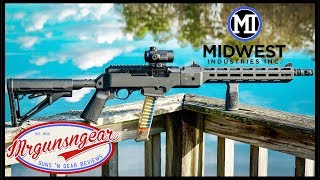 Midwest Industries Ruger PC Carbine Chassis amp Accessories [upl. by Ezra]