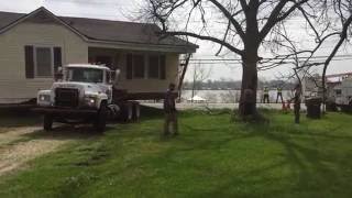 House Movers in New Roads LA  Hayes House Movers [upl. by Tsirhc752]