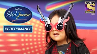 Darnels Cute Performance On Ro Na Kabhi Nahin  Indian Idol Junior [upl. by Dunton406]