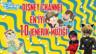 Disney Channelın En İyi 10 Jenerik Müziği  Sihirli Listeler  Disney Channel Türkiye [upl. by Haag271]