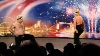 Stavros Flatly  Greek Family dance act Britains Got Talent HQ [upl. by Aratas]