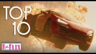 Top 10 Best Action Scene from The Fast and the Furious Franchise [upl. by Lrac]