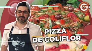 PIZZA DE COLIFLOR CON ACEITUNAS [upl. by Mharba85]