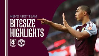 MATCH HIGHLIGHTS  Aston Villa 00 Manchester United [upl. by Emyaj]