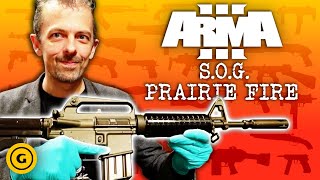 Firearms Expert Reacts To ARMA 3 SOG Prairie Fire’s Guns [upl. by Ladnyk730]