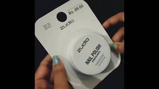 Zudio Nail polish remover wipes review 🛍️ zudio zudioshopping nailpaintremover shopping review [upl. by Adidnere]