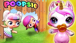 Куклы Лол нашли Семейку Poopsie Critters Единорожки Видео для детей [upl. by Ronyam]