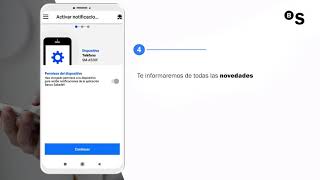 Gestión de las alertas y activación de las notificaciones push  BANCO SABADELL [upl. by Jermyn]