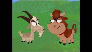 Home On The Range  A Dairy Tale Three Little Pigs English HD [upl. by Lillis]