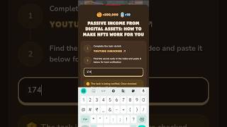 Passive Income from Digital Assets How to Make NFTs Work for You  memefi new video code [upl. by Notsehc514]