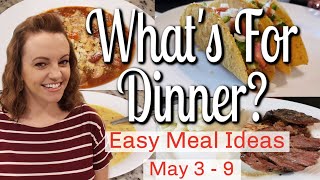 WHATS FOR DINNER  EASY DINNER IDEAS  MANDY IN THE MAKING [upl. by Jemie]